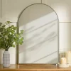 Discount Kirklands Home Champagne Nouveau Arched Wall Mirror