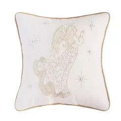 Best Kirklands Home Champagne Praying Angel Christmas Pillow