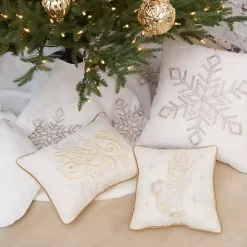 Best Kirklands Home Champagne Praying Angel Christmas Pillow