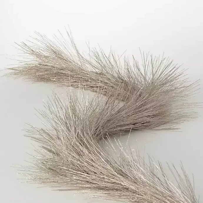 Sale Kirklands Home Champagne Sparkle Pine Christmas Garland Gold