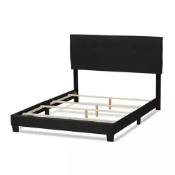 Discount Kirklands Home Charcoal Tufted Modern Queen Bed Gray