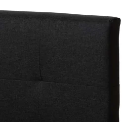 Discount Kirklands Home Charcoal Tufted Modern Queen Bed Gray