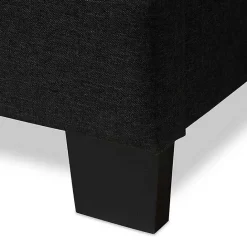 Discount Kirklands Home Charcoal Tufted Modern Queen Bed Gray