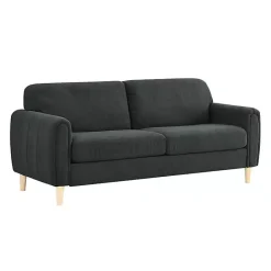 Kirklands Home Charcoal Lyon Sofa Gray