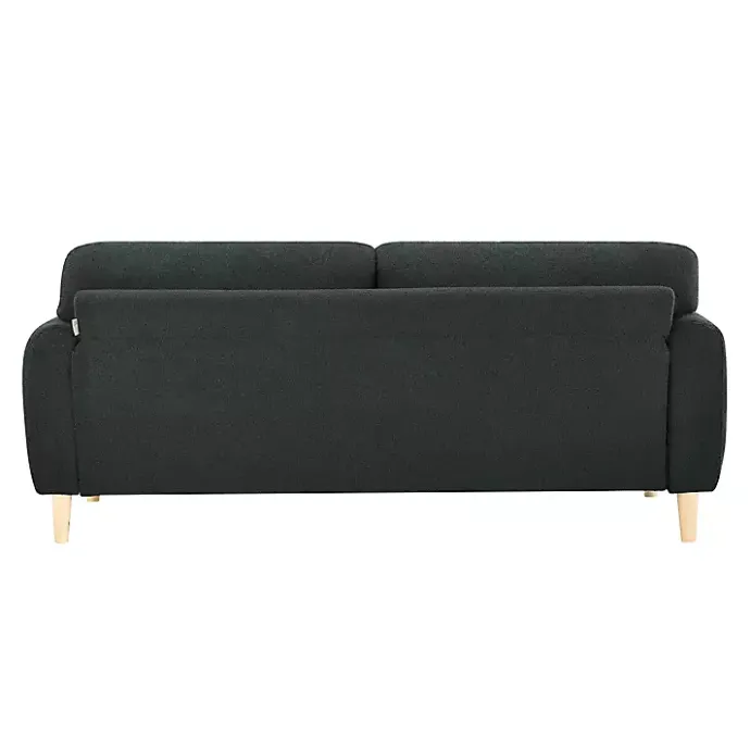 Kirklands Home Charcoal Lyon Sofa Gray