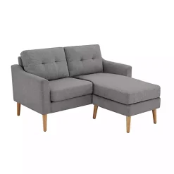 Discount Kirklands Home Charcoal 2-pc. Loveseat & Ottoman Set Gray