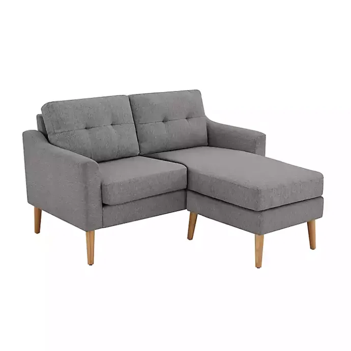 Discount Kirklands Home Charcoal 2-pc. Loveseat & Ottoman Set Gray