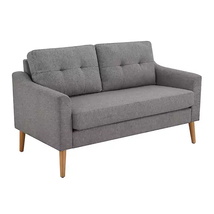 Discount Kirklands Home Charcoal 2-pc. Loveseat & Ottoman Set Gray