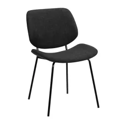 Outlet Kirklands Home Charcoal Quest Dining Chair Black