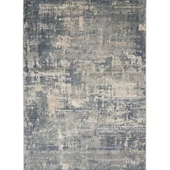 Sale Kirklands Home Charcoal Tally Textured Area Rug, 5x7
