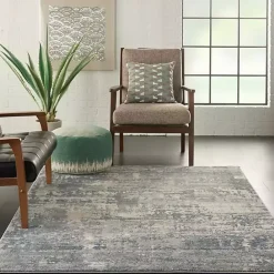 Sale Kirklands Home Charcoal Tally Textured Area Rug, 5x7