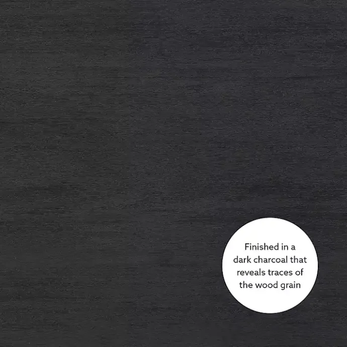 Outlet Kirklands Home Charcoal Wood Upholstered 5-pc. Dining Set Gray