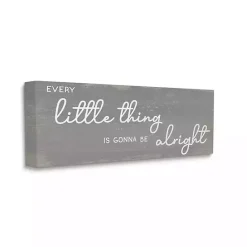 Sale Kirklands Home Charming Every Little Thing Wall Plaque Gray