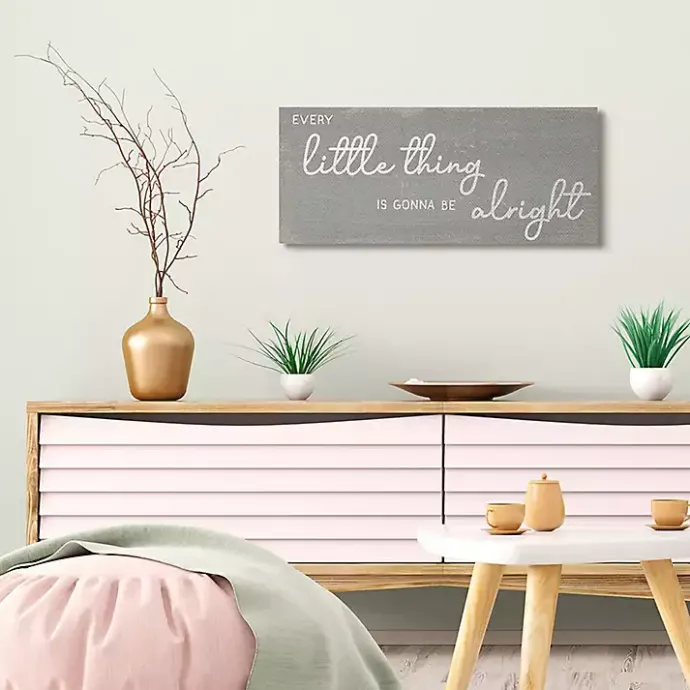 Sale Kirklands Home Charming Every Little Thing Wall Plaque Gray