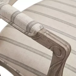 Hot Kirklands Home Chaucer Navy Striped Accent Chair