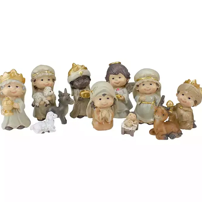 Best Kirklands Home Cherubic Christmas 11-pc. Nativity Set