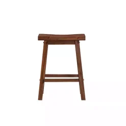Kirklands Home Chestnut Sonoma Saddle Counter Stools, Set of 2 Brown