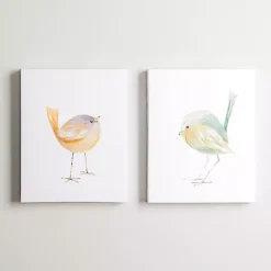 Online Kirklands Home Chickadee Birds Canvas Art Prints, Set of 2