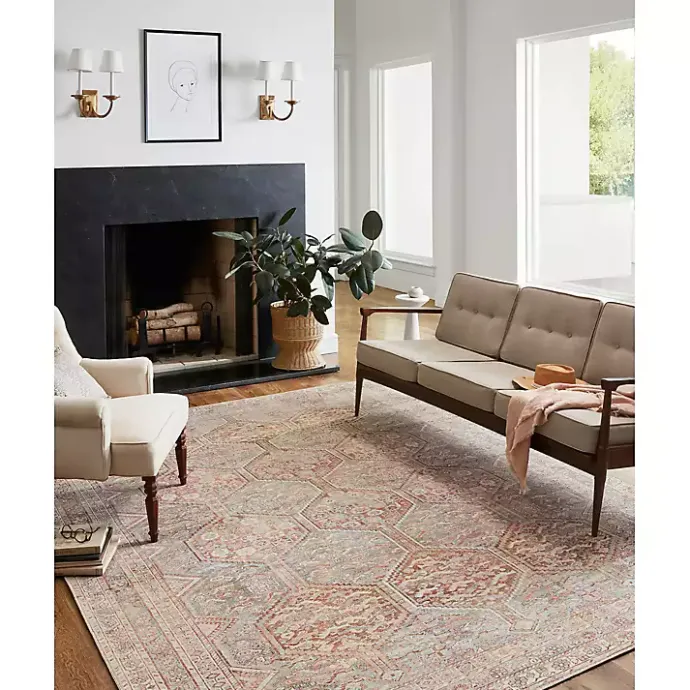 Sale Kirklands Home Chris Loves Julia x Loloi Jules Orange Rug, 3x5