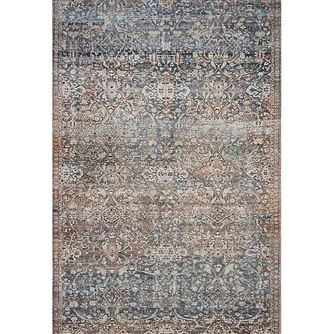 Best Kirklands Home Chris Loves Julia x Loloi Jules Dark Blue Rug, 7x9