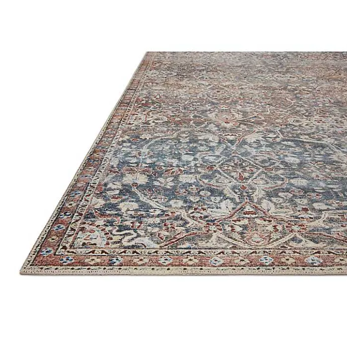 Best Kirklands Home Chris Loves Julia x Loloi Jules Dark Blue Rug, 7x9