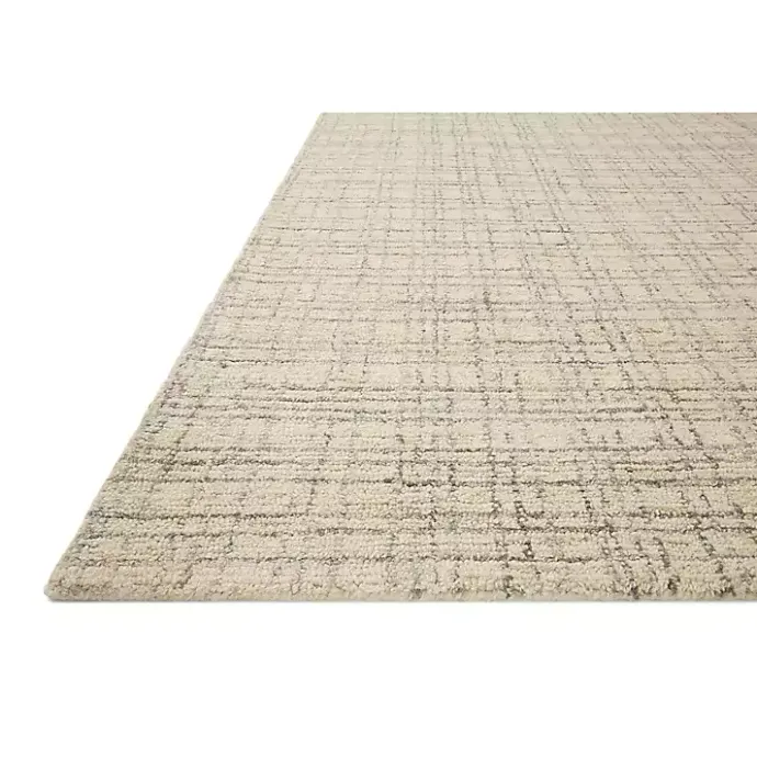 Best Kirklands Home Chris Loves Julia x Loloi Polly Tan Grid Rug, 3x5