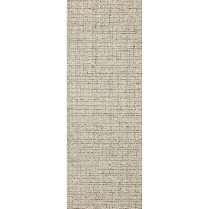 Best Kirklands Home Chris Loves Julia x Loloi Polly Tan Grid Rug, 3x5