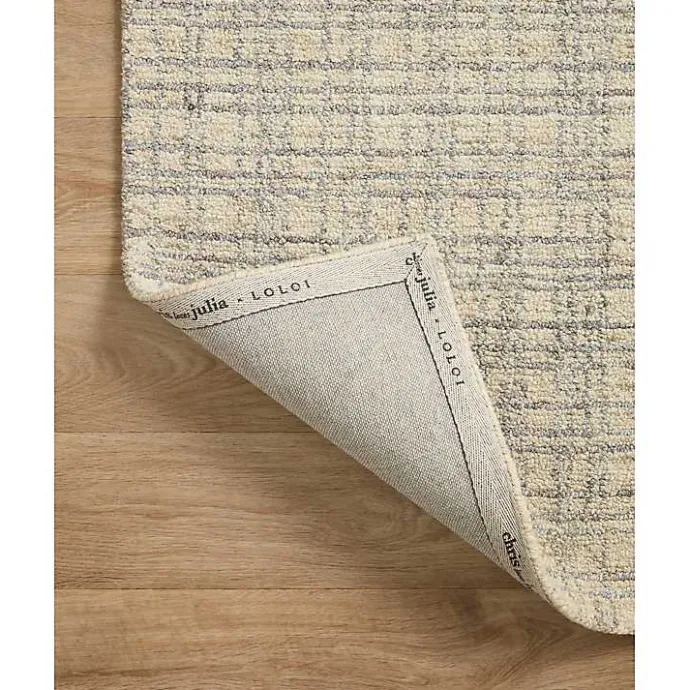 Best Kirklands Home Chris Loves Julia x Loloi Polly Tan Grid Rug, 3x5