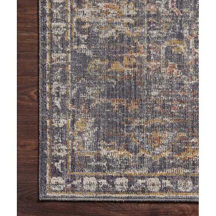 Best Kirklands Home Chris Loves Julia x Loloi Rosemarie Coal Rug, 6x9