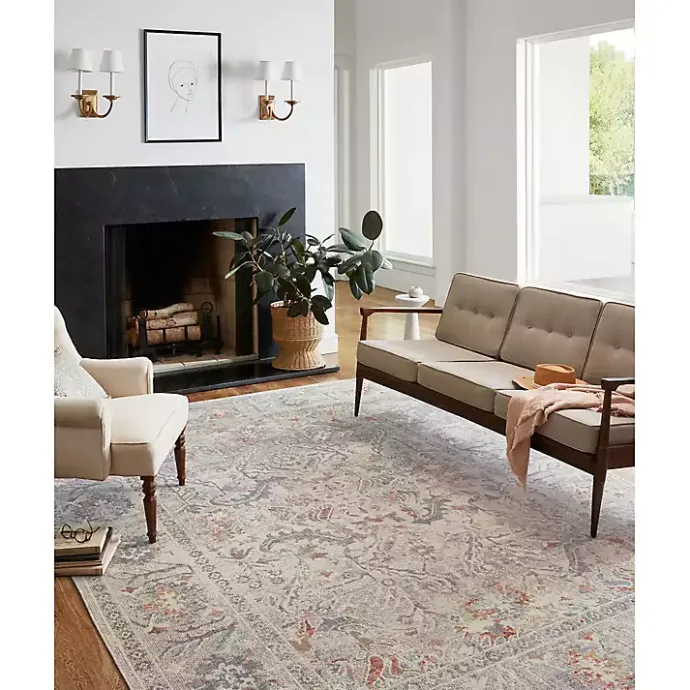 Best Kirklands Home Chris Loves Julia x Loloi Rosemarie Iris Rug, 2x4 Gray