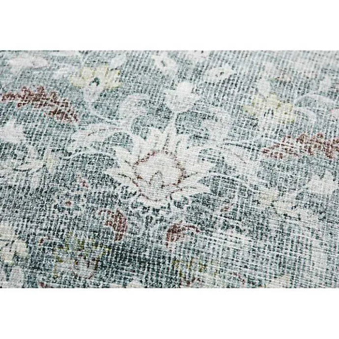 Online Kirklands Home Chris Loves Julia x Loloi Blue Vintage Pillow Gray