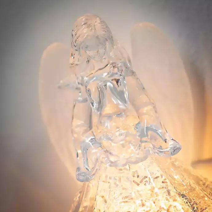 Outlet Kirklands Home Christmas Angel Night Light Clear