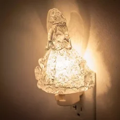 Outlet Kirklands Home Christmas Angel Night Light Clear