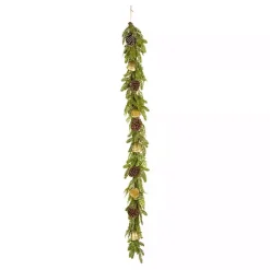 Online Kirklands Home Christmas Bells Pine Garland with Pinecones, 6 ft.