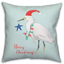 Kirklands Home Christmas Crane Pillow