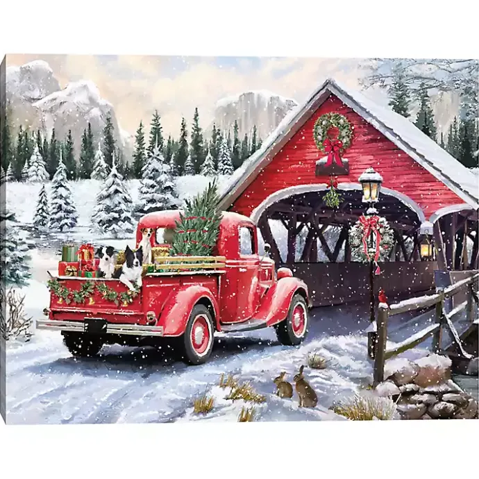 Best Kirklands Home Christmas Delivery Canvas Art Print