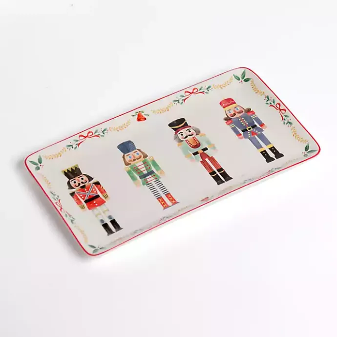New Kirklands Home Christmas Nutcracker Serving Platter