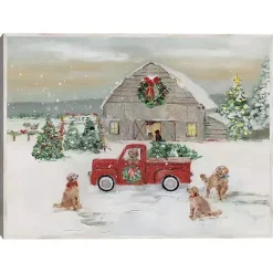 Best Kirklands Home Christmas On The Farm Framed Art Print Multi