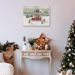 Best Kirklands Home Christmas On The Farm Framed Art Print Multi