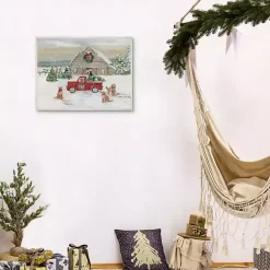 Best Kirklands Home Christmas On The Farm Framed Art Print Multi