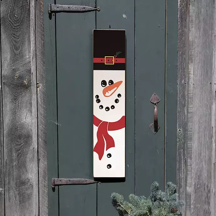 Kirklands Home Christmas Snowman Leaner Decoration