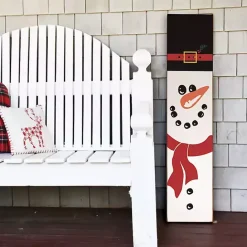 Kirklands Home Christmas Snowman Leaner Decoration