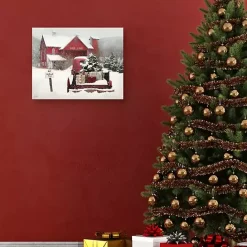 Best Kirklands Home Christmas Tree Farm Canvas Art Print