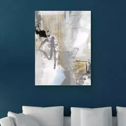 Best Kirklands Home Chromatized II Canvas Art Print Gray