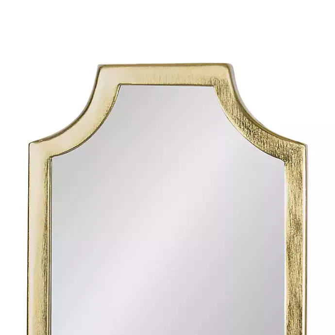 Outlet Kirklands Home Ciel Mirrored Pillar Candle Sconce Gold