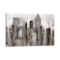 Clearance Kirklands Home City Mood Canvas Art Print Gray