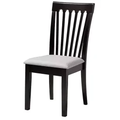 Sale Kirklands Home Classic Black Round Wood 5-pc. Dining Set Gray