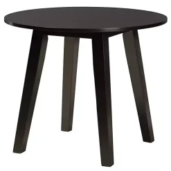 Sale Kirklands Home Classic Black Round Wood 5-pc. Dining Set Gray