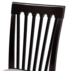 Sale Kirklands Home Classic Black Round Wood 5-pc. Dining Set Gray