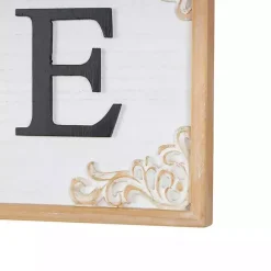 Best Kirklands Home Classic Wooden Welcome Wall Plaque